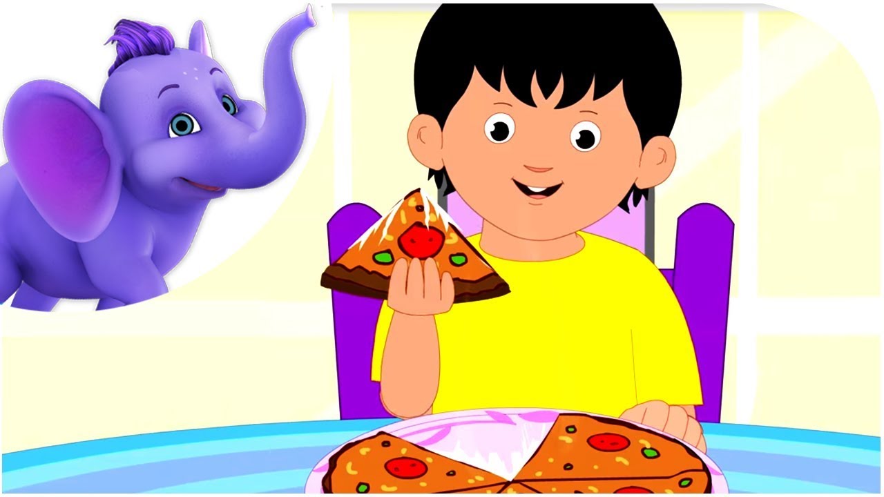 The Pizza Song Nursery Rhyme with Karaoke YouTube