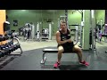 Dumbbell Pullover Crunch + Knee Raise - HASfit Compound Exercise Demonstration - Dumbbell Pullover