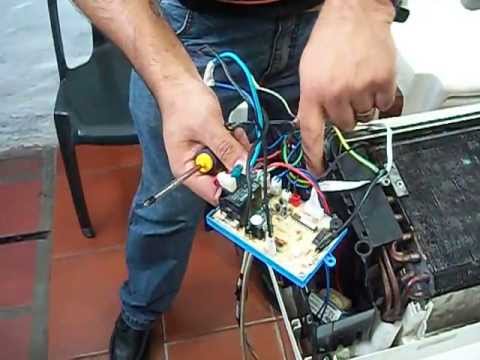 aire acondicionado placas electrónicas como instalarlas - YouTube