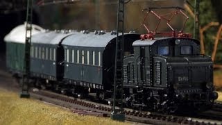 Modelleisenbahn im Verkehrsmuseum Dresden