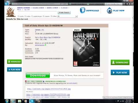 How To Get Black Ops 2 For Free November 2012 Full Game Multiplayer,Zombies,