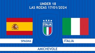 Spagna-Italia | Under 18 | Amichevole