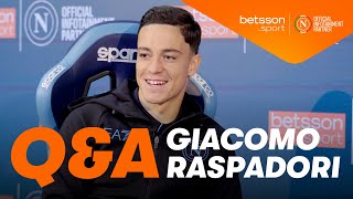 💙? SSC NAPOLI: Q&A CON GIACOMO RASPADORI | Presented by @BetssonSport