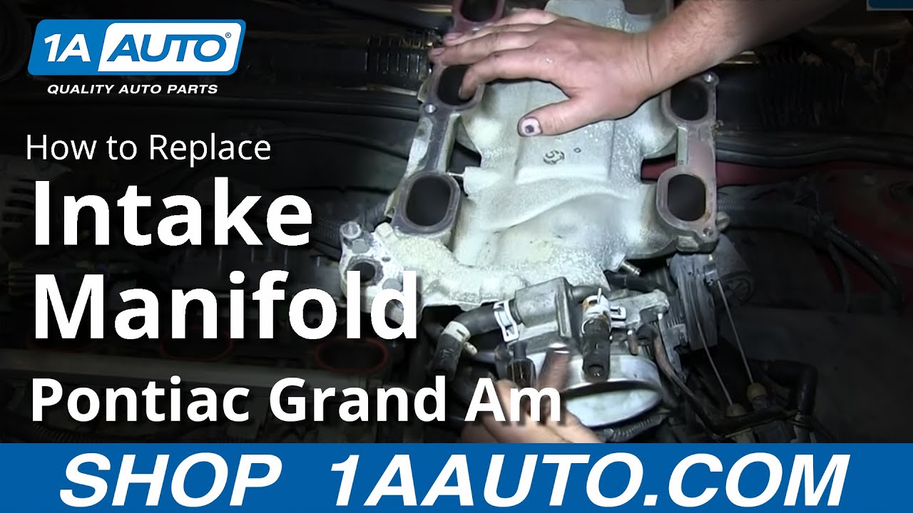 How To Install Replace Upper Intake Manifold Plenum GM 3 ...
