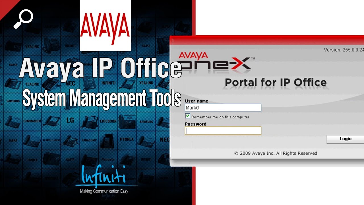 ... Of System Management Tools of the IP Office Softphone - YouTube