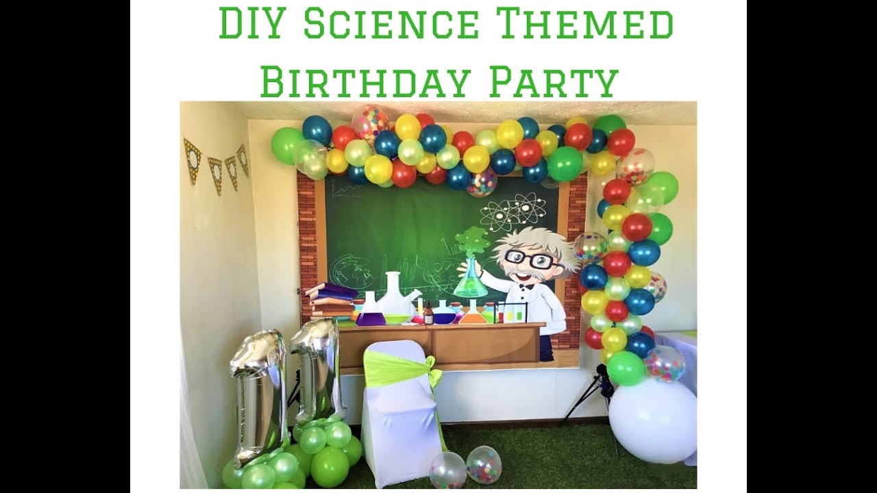 Think Science Party Printables