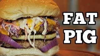 Fat Pig Burger - Sanduba Insano