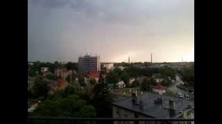 TimeLapse - Storm is coming (Zielona Gora)