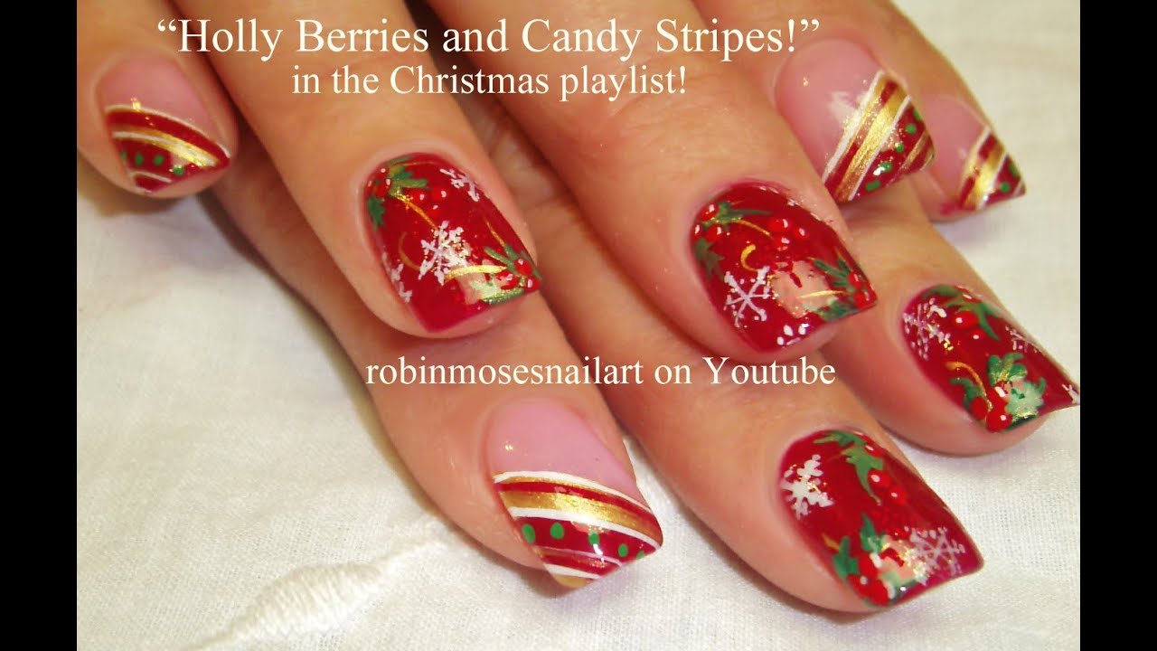 1. Easy Christmas Nail Art Ideas for Beginners - wide 5