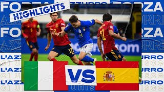 Highlights: Italia-Spagna 1-2 (6 ottobre 2021)