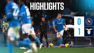 Highlights | Napoli - Lazio 0-1 | Serie A - 15ª giornata