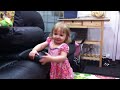 Riley's first Easter egg hunt