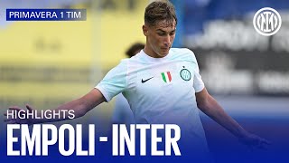 EMPOLI - INTER 1-2 | INTER YOUTH HIGHLIGHTS 📽⚫🔵??