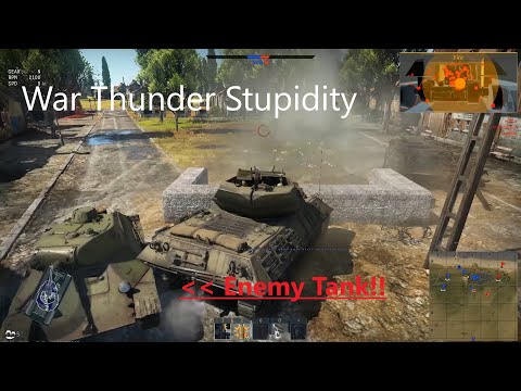 Armored Stupidity - War Thunder Funny Moments