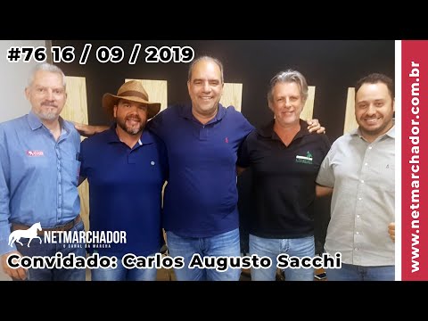#76 No Trilho da Marcha - 16/09/201 com Carlos Augusto Sacchi - Mangalarga Marchador