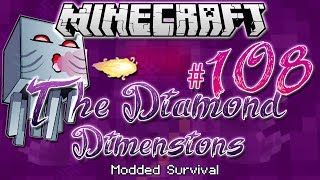 "TERRIFYING NETHER" | Diamond Dimensions Modded Survival #108 | Minecraft