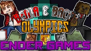 Minecraft Benja and Bacca Olympics: Ender Games (Challenge #3)