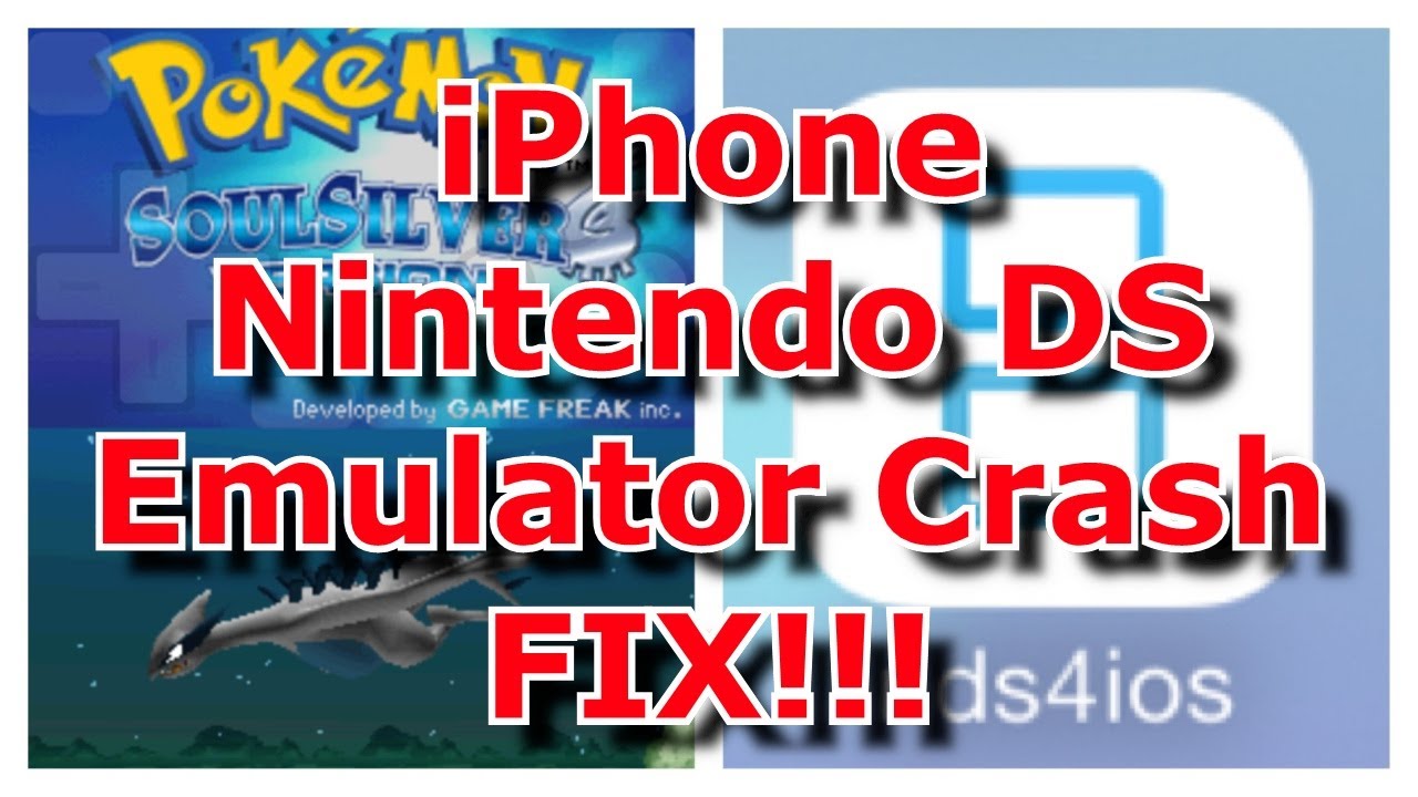 iPhone Nintendo DS Emulator Crash FIX!!! | 7/19/13 - YouTube