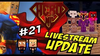 Minecraft HERO #21 - Livestream Update!