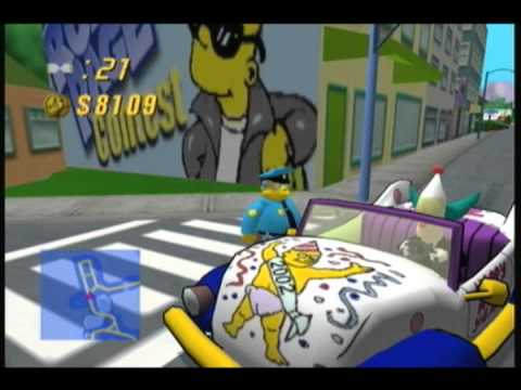 Simpsons road rage cheats ps2 unlock all characters