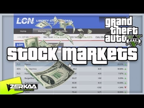 GTA V | How To Make Money Using The Stock Market (GTA 5 Tips & Tricks)