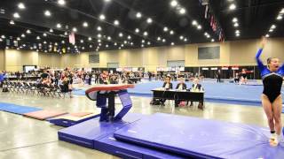 Olivia Karas - Vault - 2014 J.O. Championships