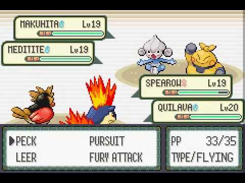 Pokemon Emerald 386 - Walkthrough Part 10 - Second leader - YouTube