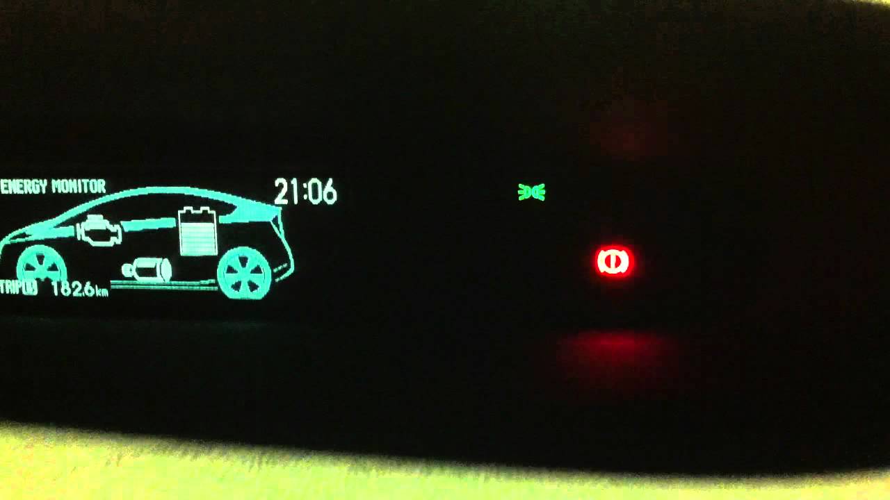 3rd Generation Prius "Parking Brake Engaged" Chime YouTube