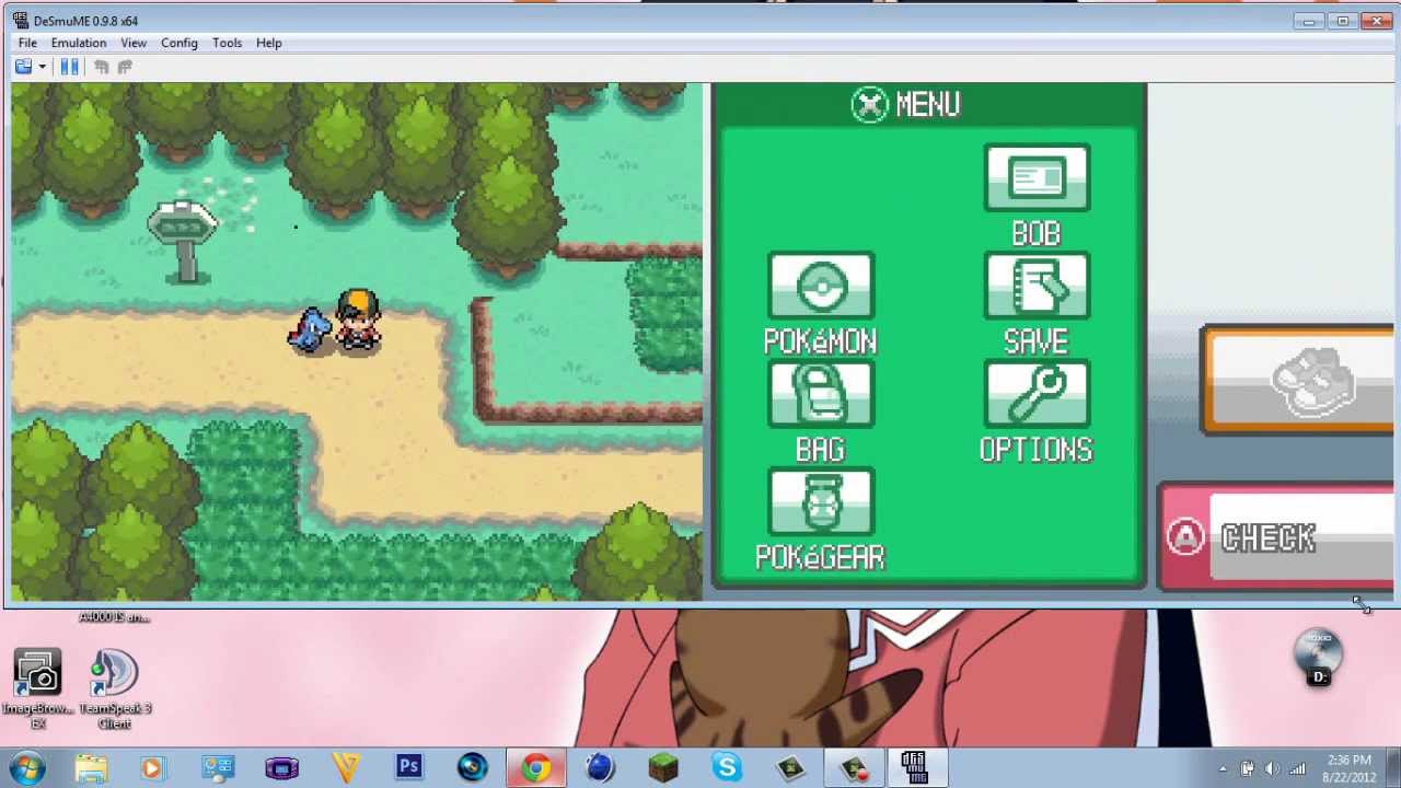 what emulator to get to trade pokemon mac