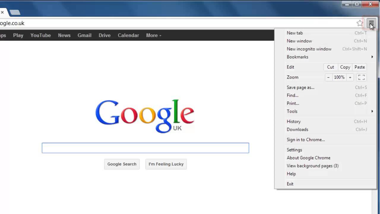google chrome sign in not visible