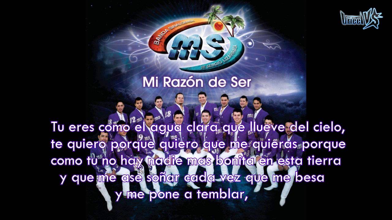 Mi Razòn De Ser (Con Letra) Banda MS 2012 - YouTube