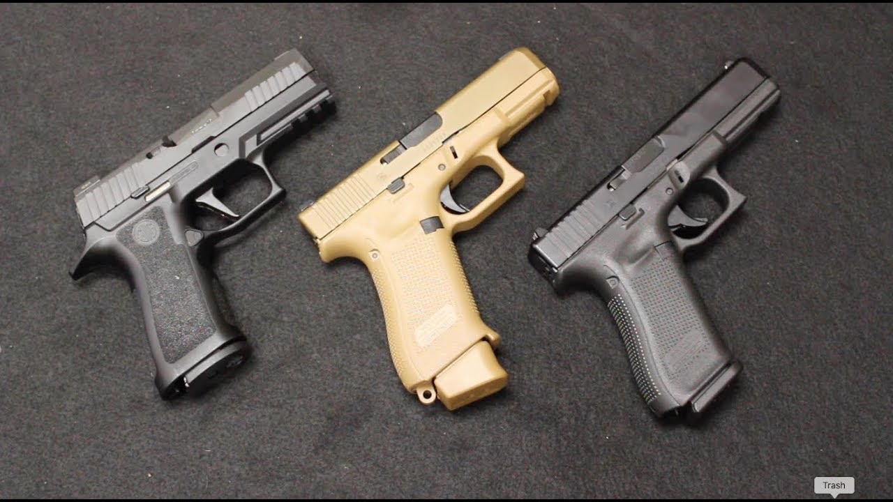 Glock 19X vs Sig P320 X Carry vs Glock 17 Gen 5 Glock 19X vs Sig ...