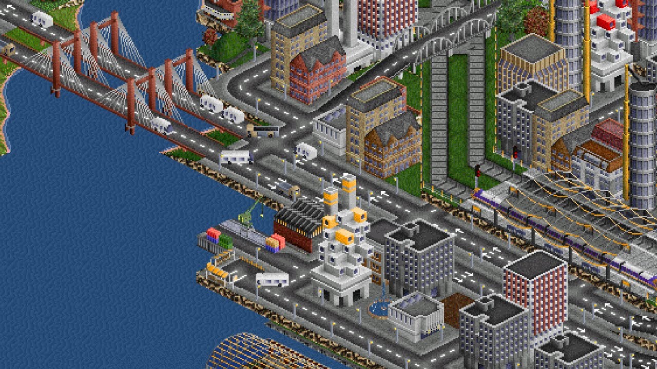 OpenTTD · Free Transport Tycoon Deluxe Remake - YouTube