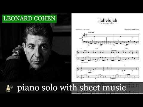 Hallelujah - Leonard Cohen - Piano - YouTube