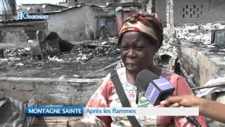 MONTAGNE SAINTE : Après les flammes