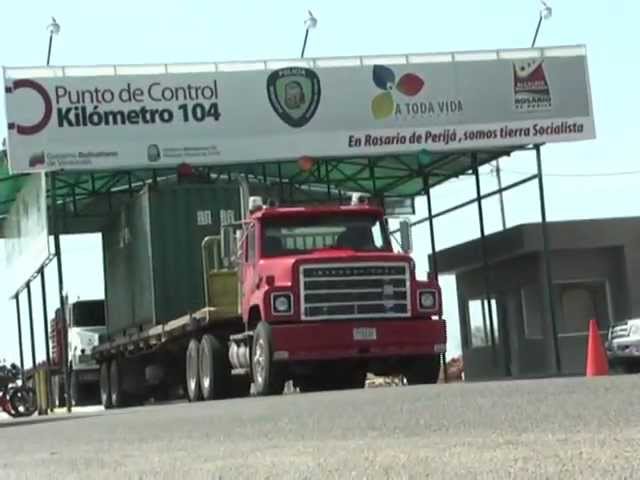 CUÑA CONSTRUCCIÓN DEL PUNTO DE CONTROL POLICIAL 104
