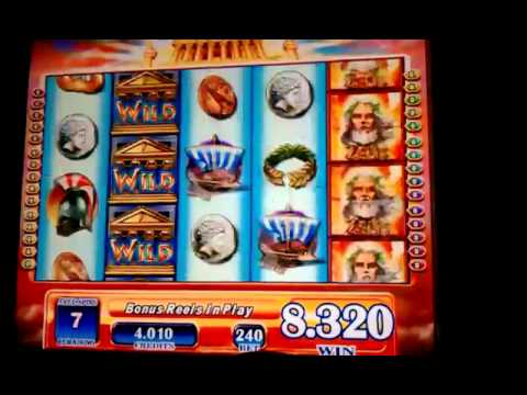 Zeus slot machine wins