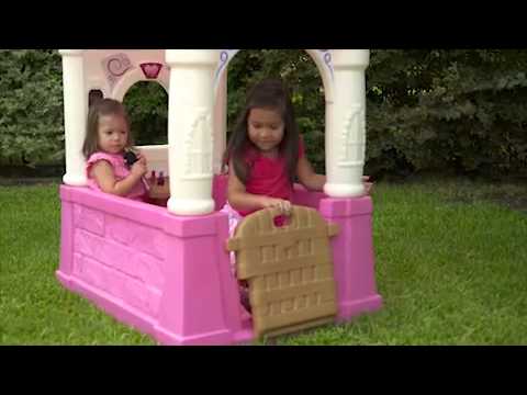 Step2 Princess Castle Playhouse - YouTube