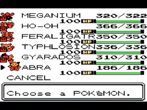 Pokemon Gold and Silver Gameshark Codes - YouTube