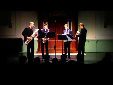 Amstel Quartet plays David Lang - Revolutionary Etudes #2