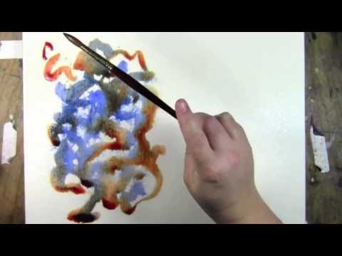 I apply crumpled-up rice paper to a watercolour wash to create a texture that is reminiscent of jagged rocks.
"Countryboy" by Bensound
Music from http://www.bensound.com
Creative Commons Attribution-NoDerivs 3.0 Unported License