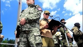 Бойцы Русской Православной Армии приняли присягу народу ДНР