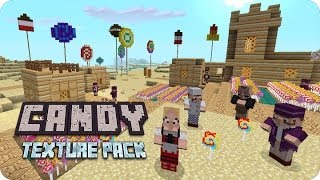 MineCraft Xbox360 PS3 - Review Candy Texture Pack