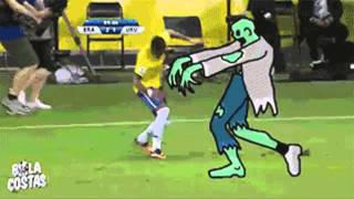 Neymar enters Street Fighter 2 - Epic Fail!