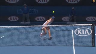 Agnieszka Radwanska's brilliant tennis - 2014 Australian Open