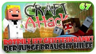 ROTPILZ IST GEISTESKRANK! DER JUNGE BRAUCHT HILFE! CRAFT ATTACK #67 [HD]