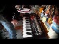 Swing of the pendulum who make an orange-slice have fun.mp4