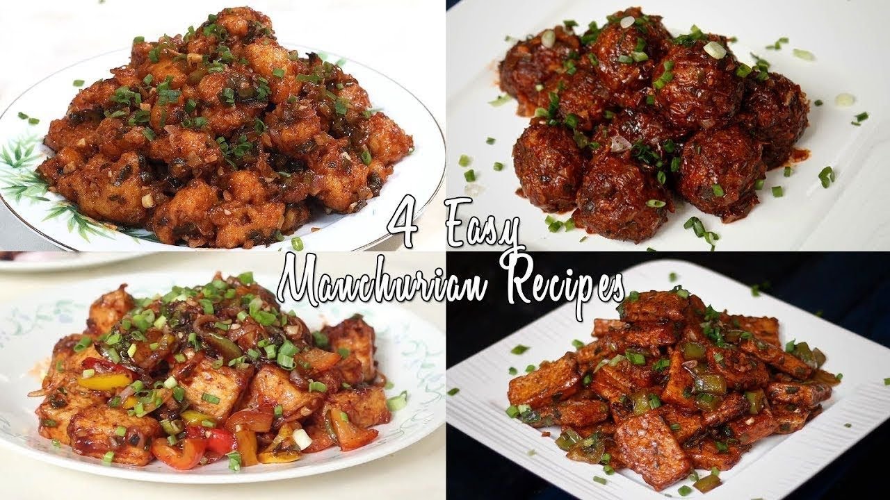 4 Easy Indo-Chinese Veg Manchurian Recipes |  Home Cooking