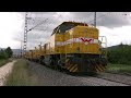 Bauzug H F Wiebe in Action Remsbahn Aalen