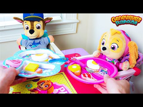 Paw Patrol's Skye and Chase's fun day at the Playground & No Bullying at School Baby Pups Videos!